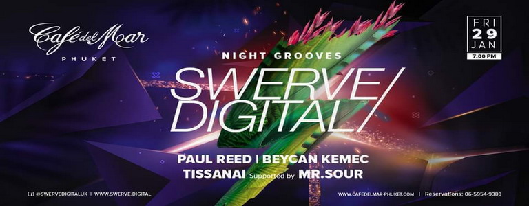 Night Grooves w/ Swerve Digital at Café Del Mar 