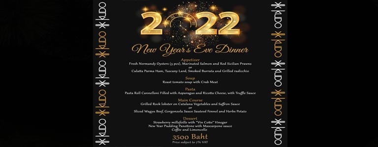 NEW YEAR'S EVE Dinner at Kudo Italian Restaurant