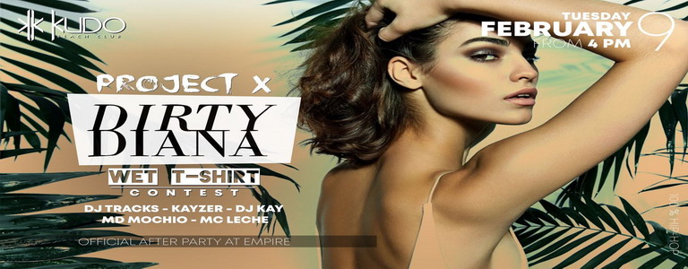 DIRTY DIANA - Project X at Kudo Beach Club