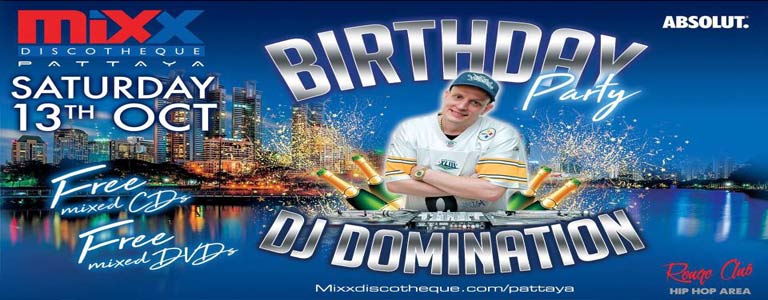 DJ DOMINATION Birthday Party