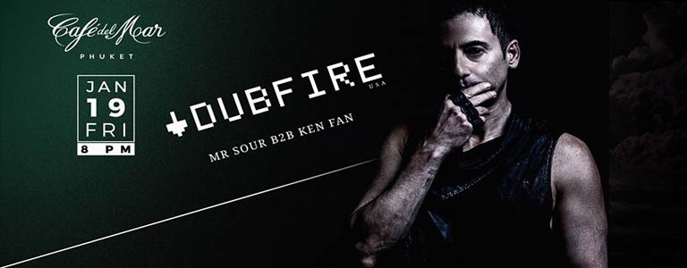 DUBFIRE (USA) at Café Del Mar Phuket 