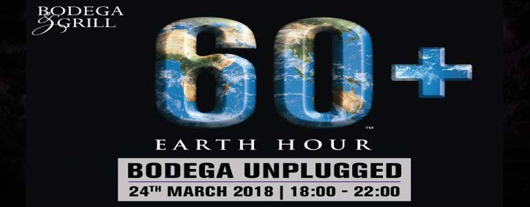 Earth Hour at Bodega & Grill