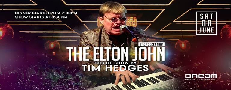 Elton John Tribute Show by Tim Hedges & Seafood Buffet