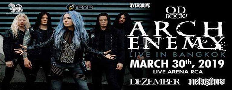 Arch Enemy Live at Live Arena Bangkok 