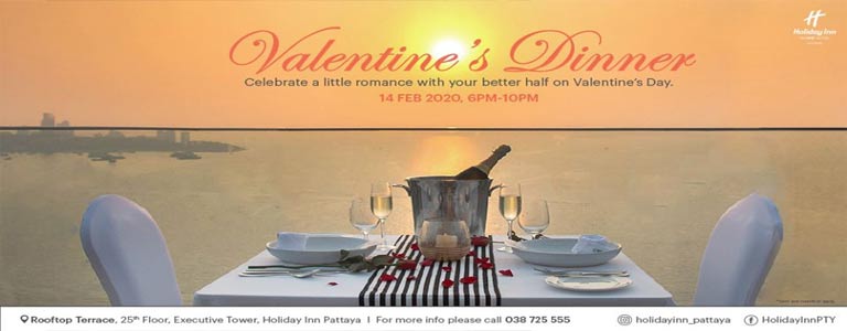 Exclusive Valentine's Dinner at Holiday Inn 