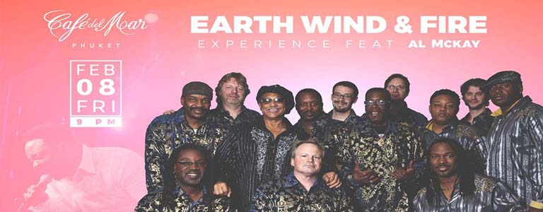 Earth Wind & Fire Experience feat Al McKay at Cafe del Mar