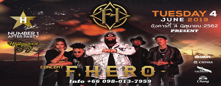 F.HERO Concert By Hollywood Phuket