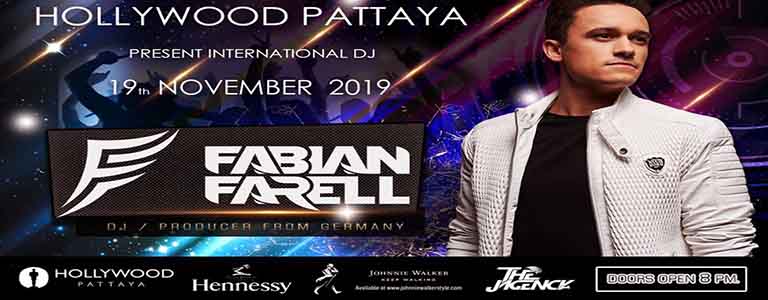 Hollywood Pattaya Present Fabian Farell