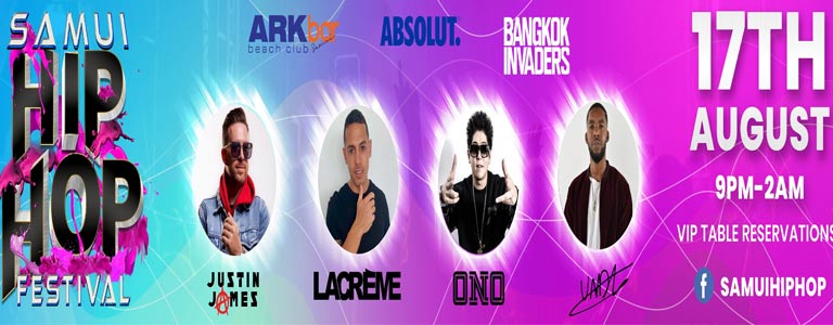 ArkBar Beach Club pres. Samui Hip Hop Festival