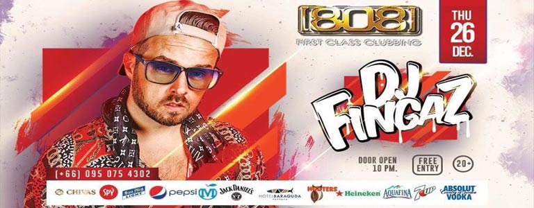 DJ FINGAZ Live Set at 808 Club Pattaya