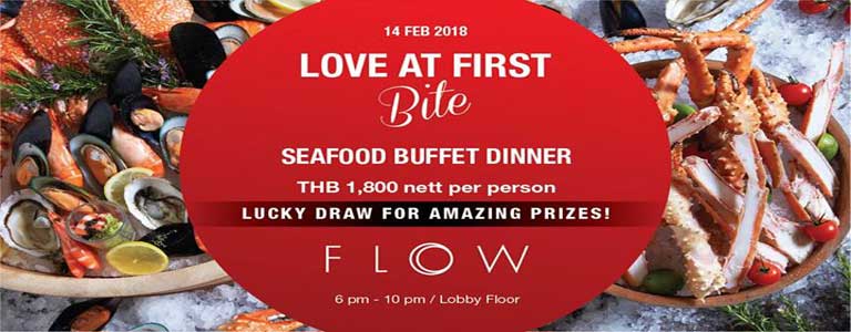  Valentine's Day at FLOW Restaurant Hosted by Millennium Hilton Bangkok
