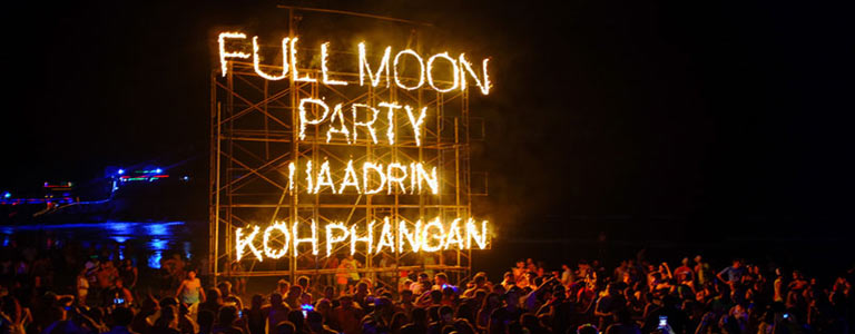 Christmas Full Moon Party in Koh Pha-Ngan