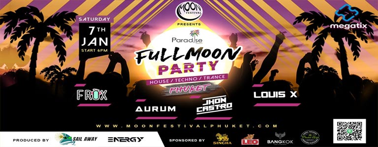 Full Moon Festival at Paradise Beach Club