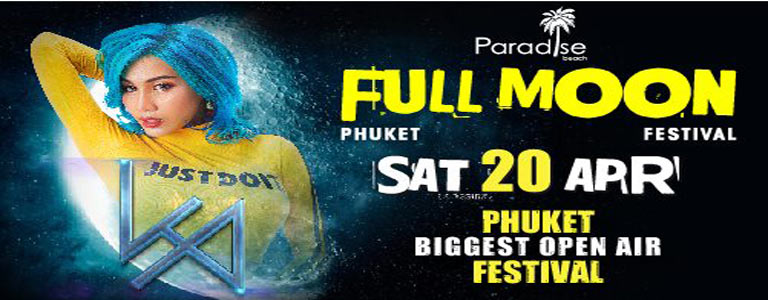 Full Moon Festival w/ DJ LP at Paradise Beach