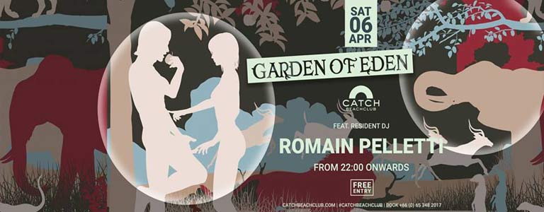 Garden of Eden with Romain Pelletti at Catch Beach Club