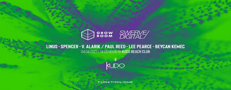 Grow Room x Swerve Digital at Kudo Beach Club