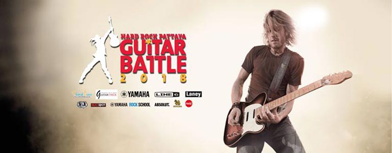 Hard Rock Pattaya Guitar Battle 2018