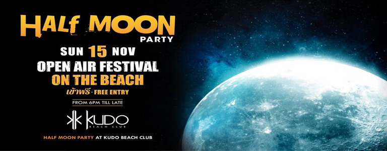 Half Moon Party at Kudo Beach Club