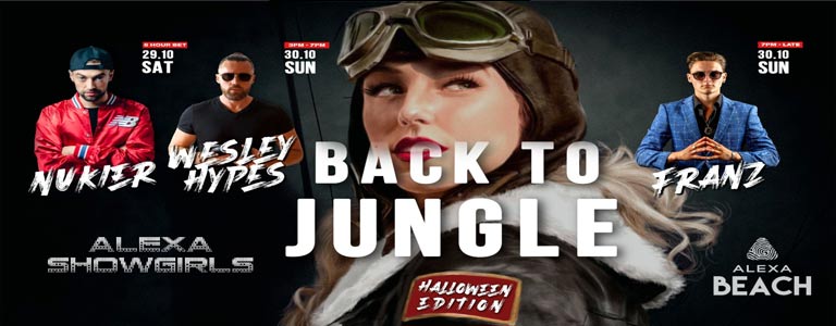 BACK TO JUNGLE HALLOWEEN EDITION | Alexa Beach Club 
