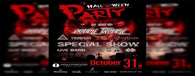 Halloween Night Party at Hollywood Pattaya