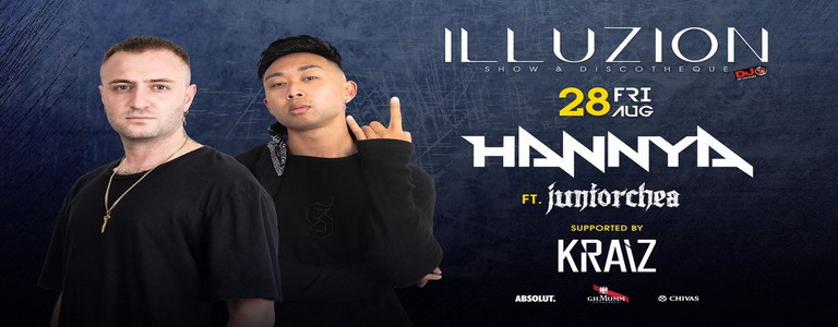 Hannya feat Juniorchea at Illuzion