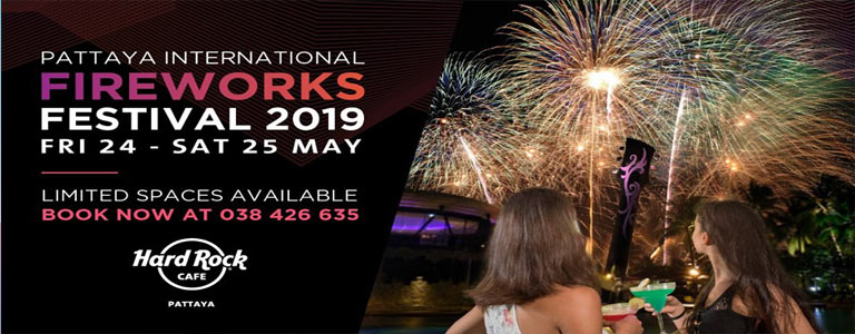Hard Rock pres. Pattaya International Fireworks Festival 2019