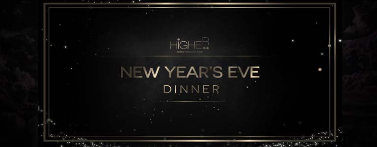 New Year's Eve Dinner at Higher Phuket