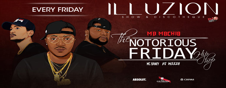 The Notorious Friday Hip-Hop Show at Illuzion 