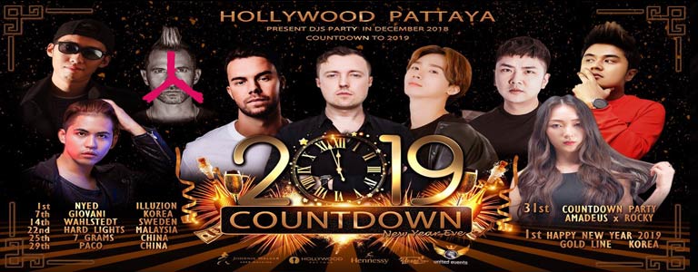 Hollywood Pattaya Party Djs