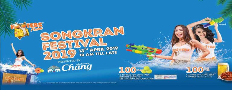 Songkran 2019 at Hooters Phuket