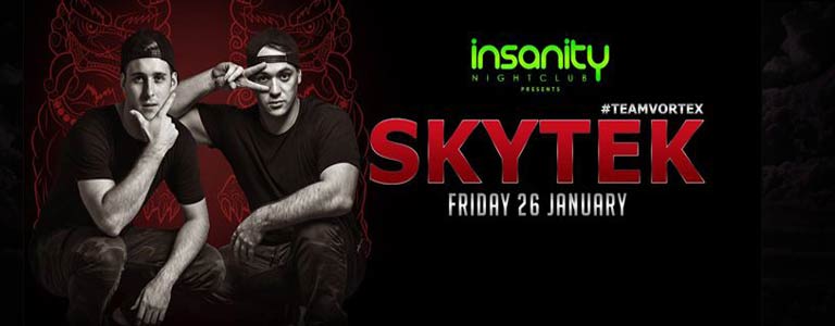 DJs Skytek at Insanity Nightclub Bangkok