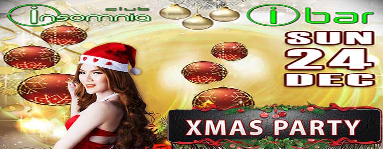 Christmas Party at Insomnia Pattaya