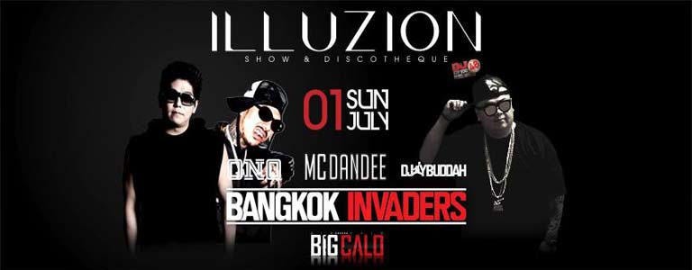 Bangkok Invaders at Iluzion Phuket 