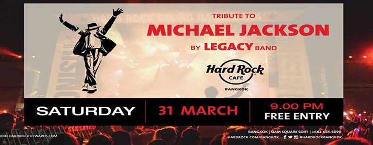 Tribute to Michael Jackson at Hard Rock Cafè Bkk