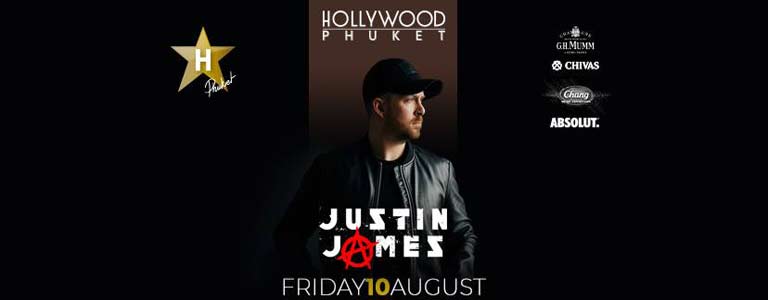 Justin James at Hollywood Phuket 