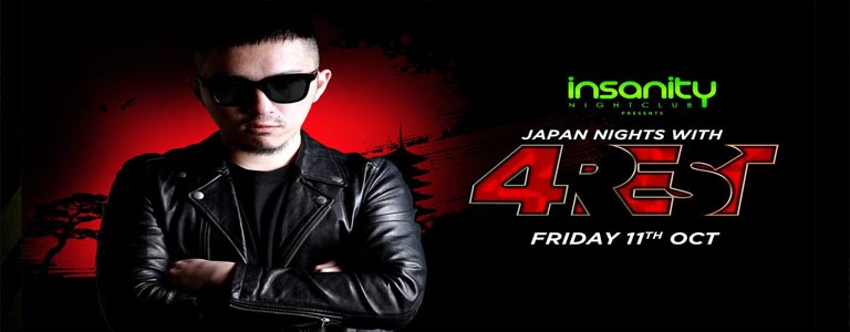 Japan Nights w/ DJ 4Rest at Insanity Nightclub