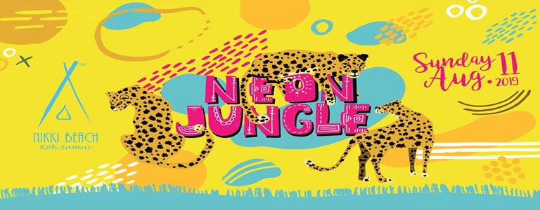 Neon Jungle - Amazing Sundays Brunch at Nikki Beach Samui