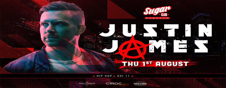 Sugar Bangkok Invites: Justin James