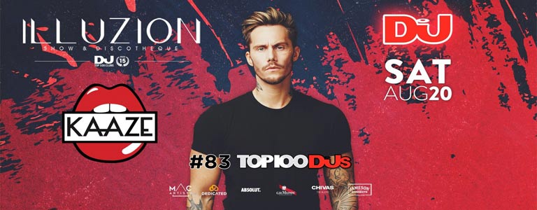 DJ MAG Official event w/ KAAZE at Illuzion