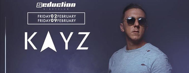 Dj Kayz at Seduction Beach Club & Disco Phuket