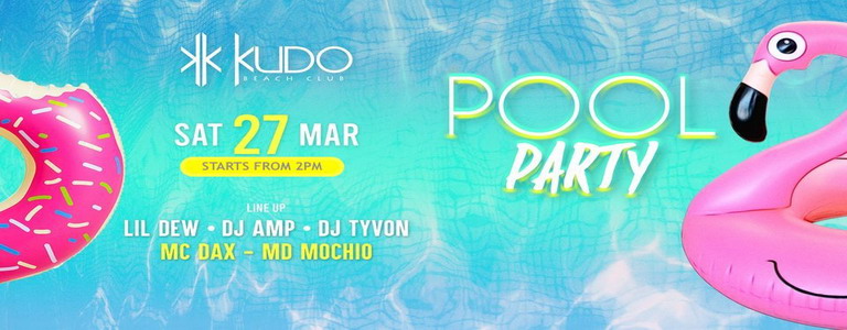 POOL PARTY at Kudo Beach Club Phuket