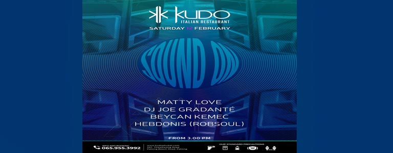 SOUND ON at Kudo Beach Club