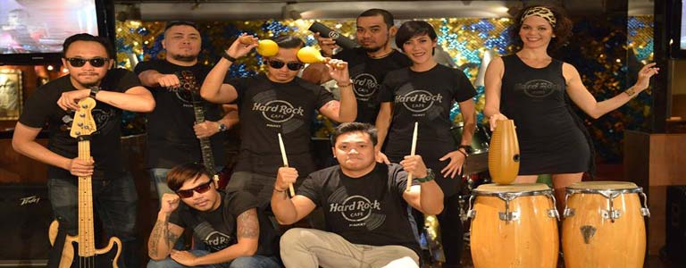 Latin Rock Night Party at Hard Rock Cafe Phuket