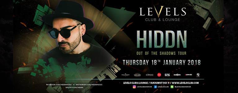 HIDDN at Levels Club & Lounge Bangkok