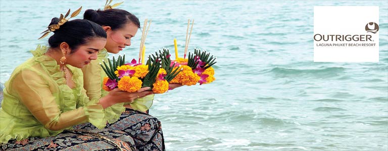 Loy Krathong Festival at Outrigger Laguna Phuket Beach Resort