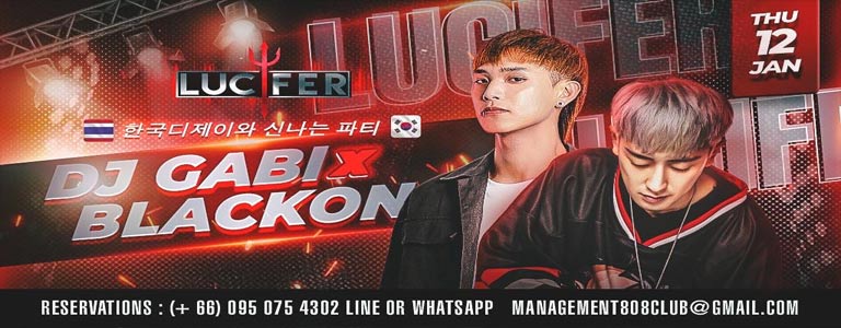 Lucifer Club pres. DJ GABI & BLACKONG