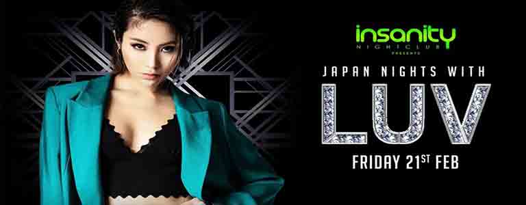 Japan Nights with DJ Luv at Insanity 