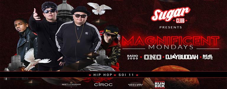 Sugar Bangkok Presents: Magnificent Mondays w/ Bangkok Invaders