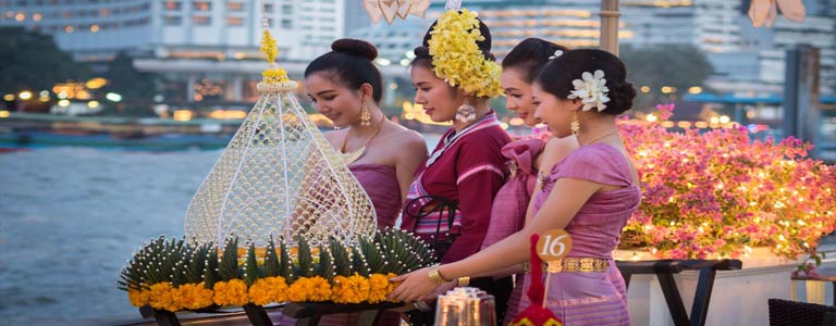 Loy Krathong at Mandarin Oriental Bkk