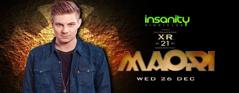 XR 21 presents DJ MAORI at Insanity Nightclub